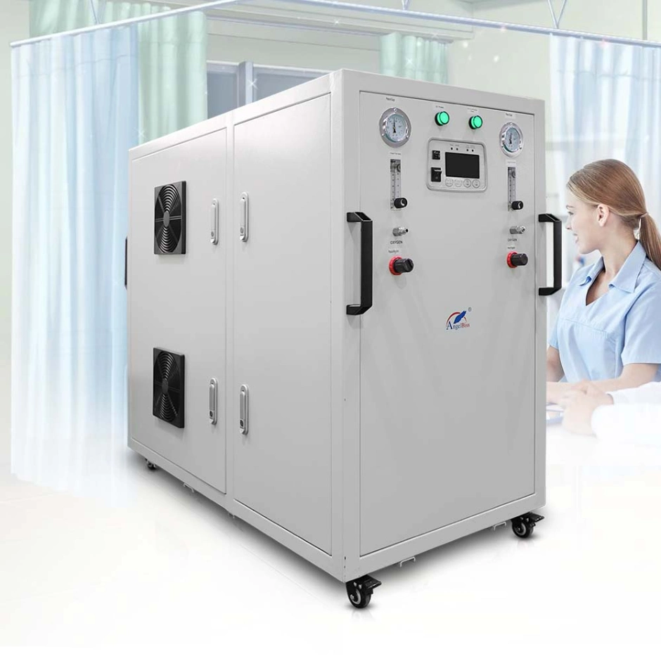 1.4-6bar High-Pressure Oxygen Generator with Auto Cut off System to Directly Connect Ventilators or Anesthesia at ICU